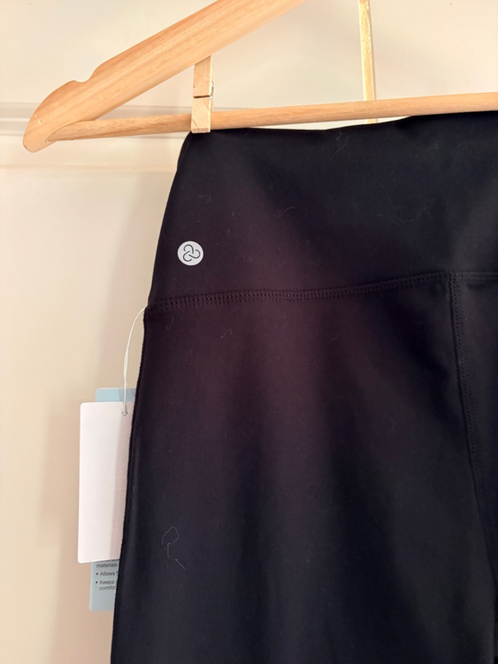 NWT Zella Yoga + Studio High Support Crop Black Leggings - Picture 6 of 12